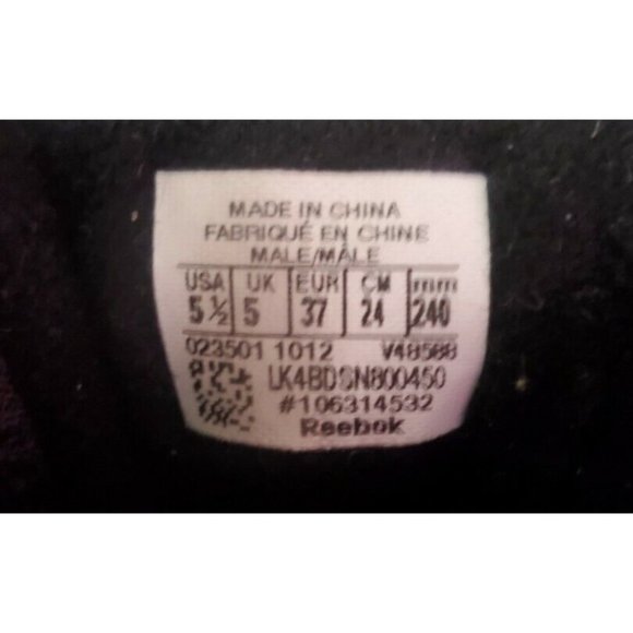 Reebok Question Black Gold Basketball Allen Iverson Hexalite Sz 5.5y/7 in Women - Picture 7 of 7